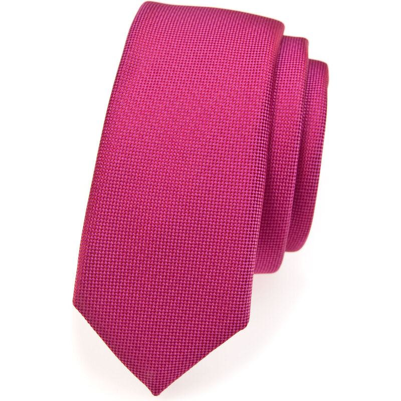 Avantgard Fuxiová slim jednobarevná kravata_