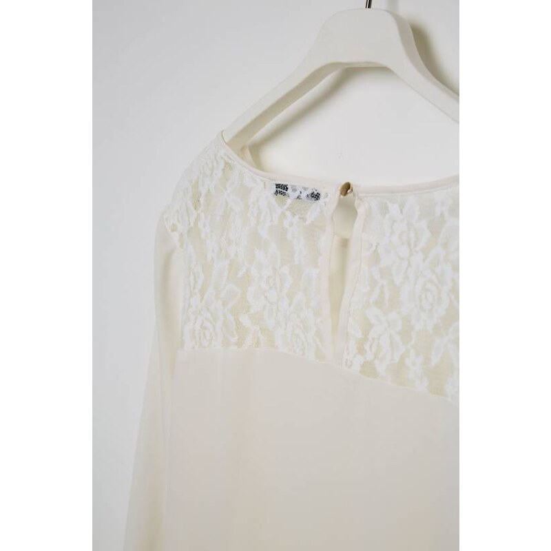 Terranova blouse with lace insert