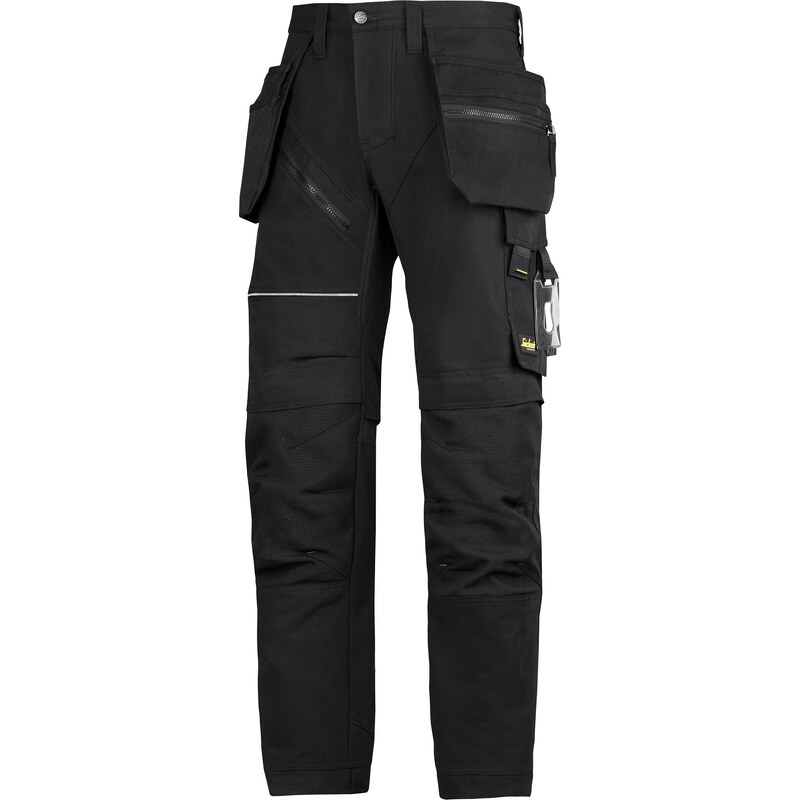Kalhoty RuffWork+ s PK černé Snickers Workwear
