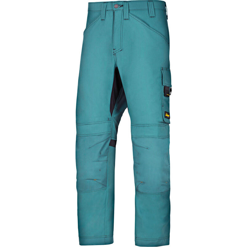 Kalhoty AllroundWork modré petrol Snickers Workwear