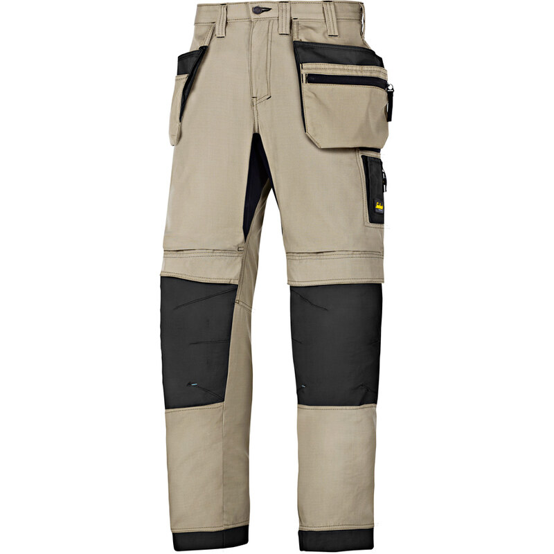 Kalhoty LiteWork+ 37.5 s PK béžové Snickers Workwear