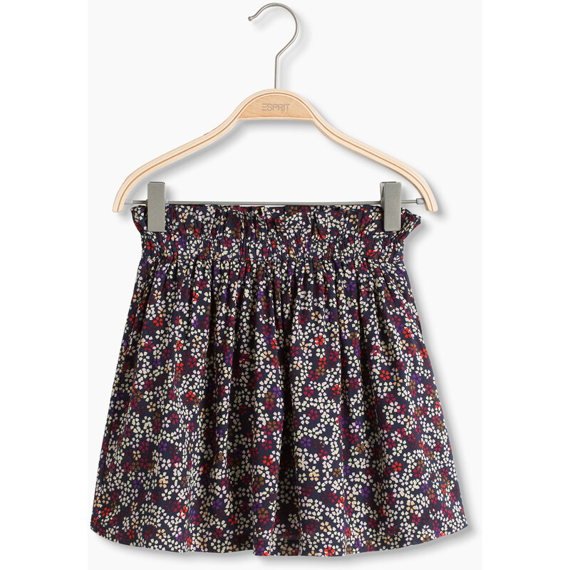 Esprit Květovaná sukně s elastickým pasem
