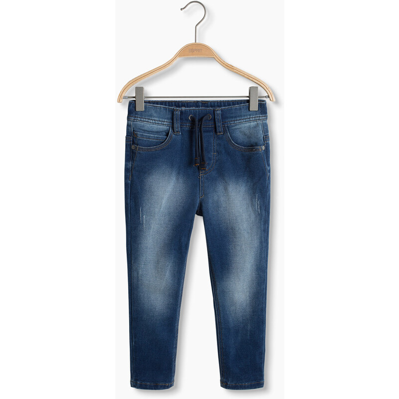 Esprit Teplákové džíny s elastickým pasem