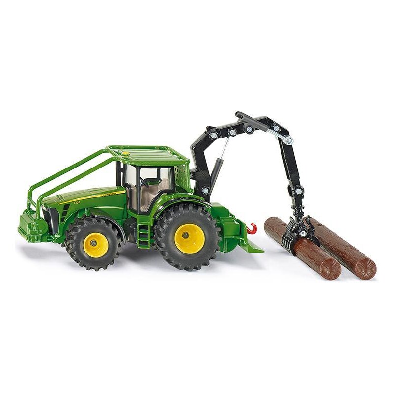 SIKU Farmer - Lesnický traktor John Deere, 1:50