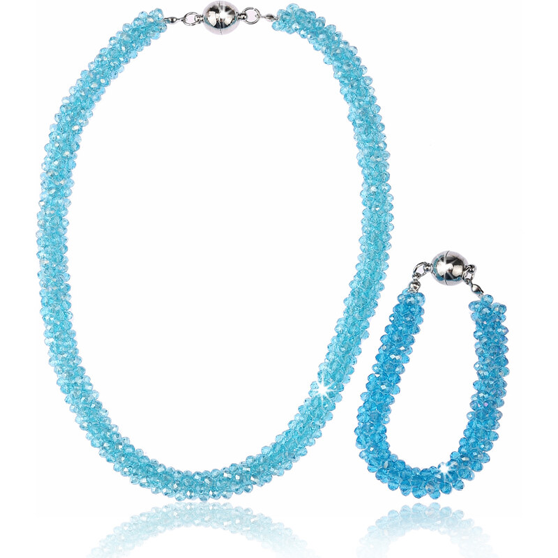 Fashion Icon Sada náhrdelník a náramek Beads s korálky SD0065-05