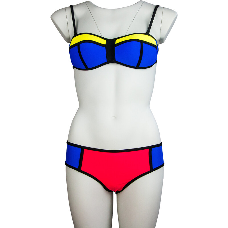 Delfin Dámské plavky dvoudílné Summer Lux de Modera s kosticemi DA0001-0505