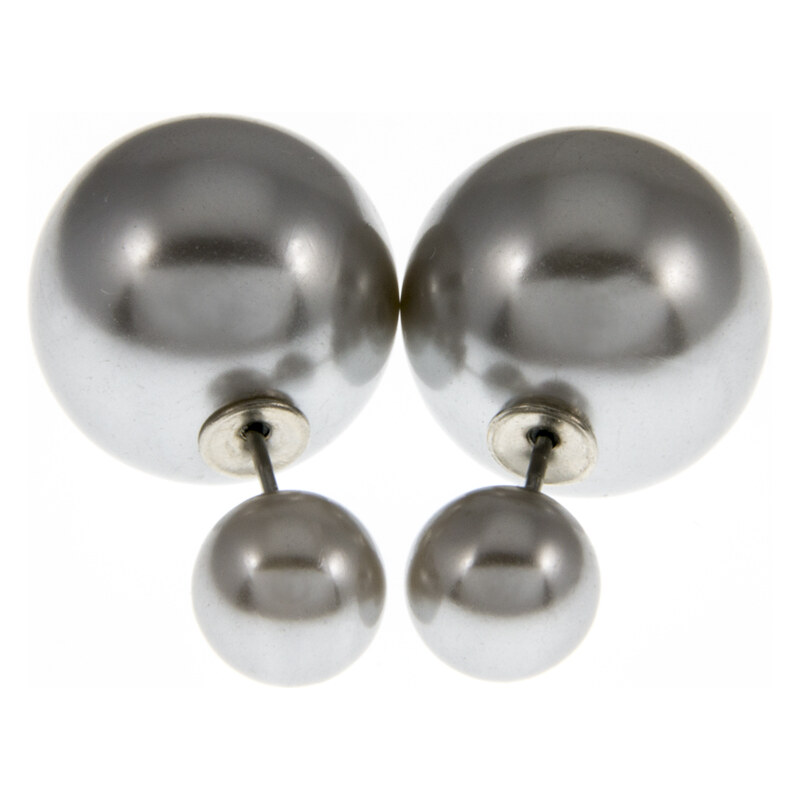 Fashion Icon Náušnice kuličky perleťové oboustranné NE0668-0312