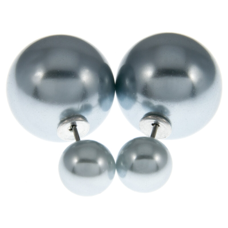 Fashion Icon Náušnice kuličky perleťové oboustranné NE0668-0330