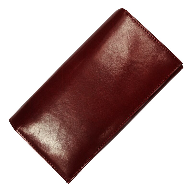 velká červená peněženka H17 Rossa Scura