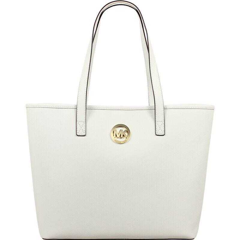 kabelky od Michael Kors MD Travel Tote Optic White