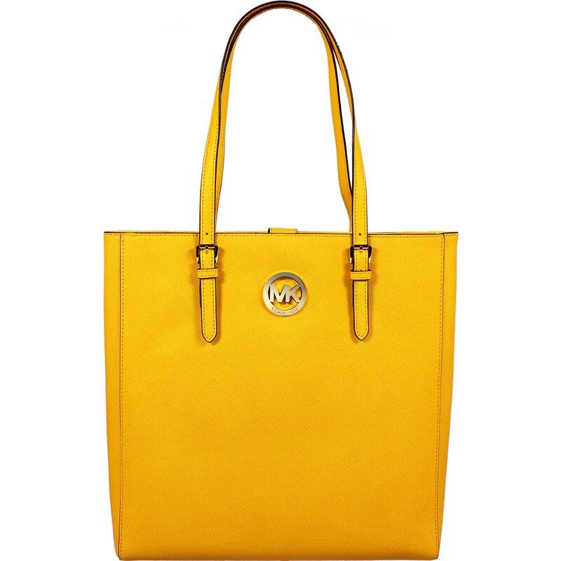 luxusní kabelky Michael Kors NS Tote Vint Yellow