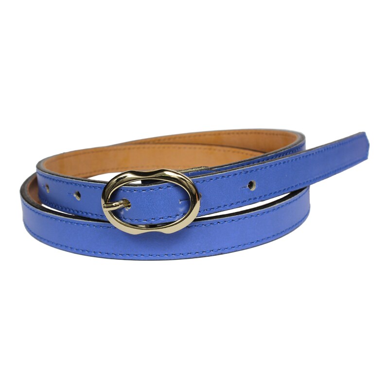 modrý pásek Pierre Cardin 4594 Blu Celková délka: 95 cm