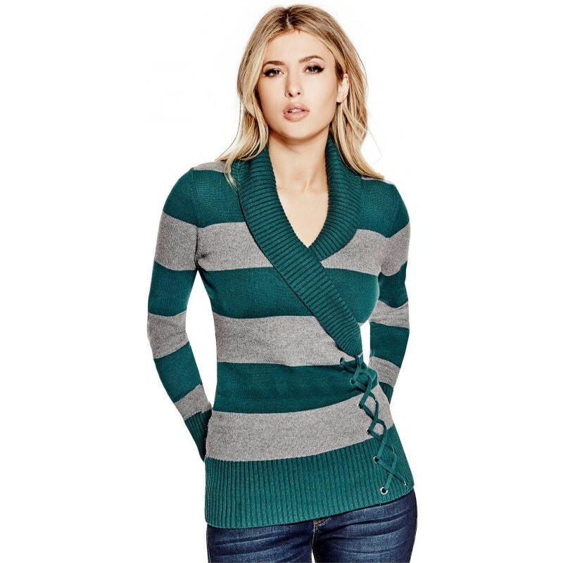 GUESS Yericia Sweater - green multi