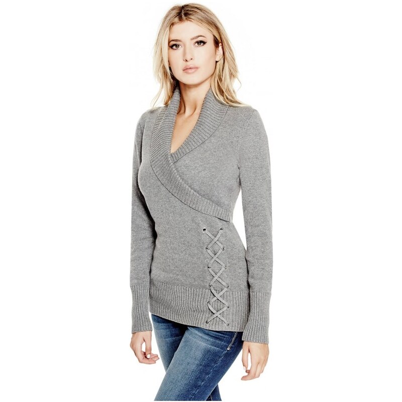 GUESS GUESS Yericia Sweater - cloudy grey heather