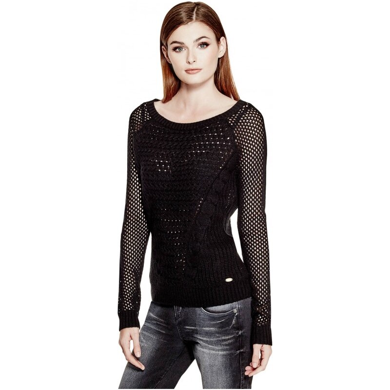 GUESS GUESS Adalena Sweater - jet black