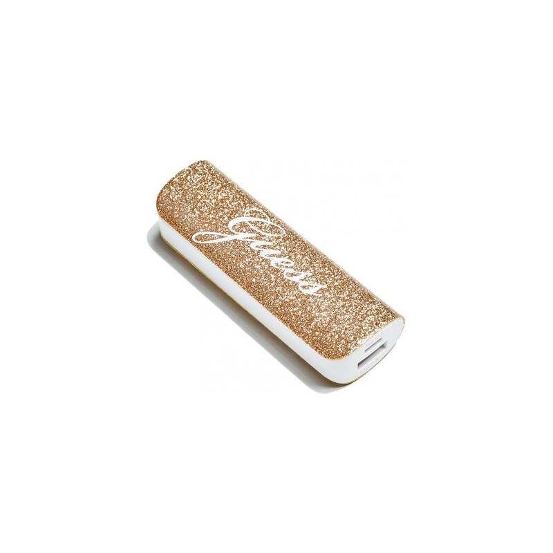 GUESS GUESS Gold Glitter Portable Charger - gold