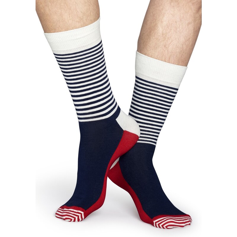 Happy Socks - Ponožky Half Stripe