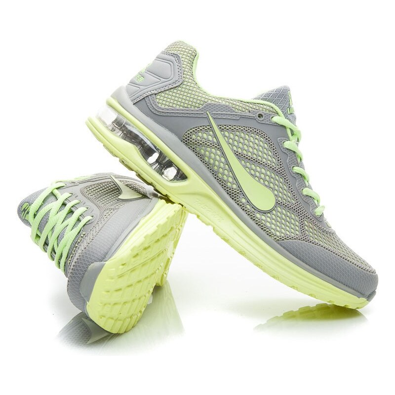 Běžecké zeleno-šedé tenisky