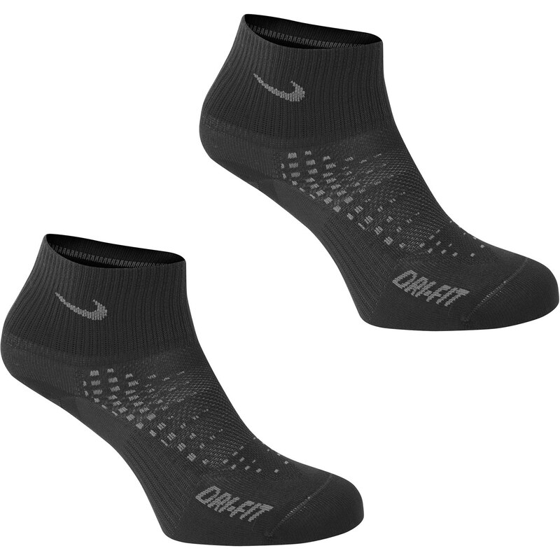 Ponožky Nike Two Pack Running pán. černá