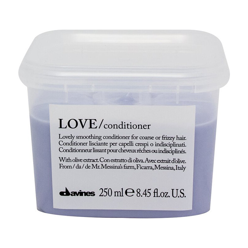 Davines Essential Love Smoothing - uhlazující kondicionér pro nepoddajné a krepaté vlasy 250ml