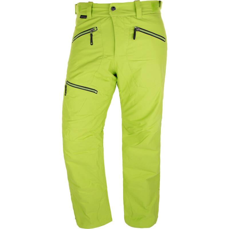 Lyžařské kalhoty pánské HANNAH Baker Lime green