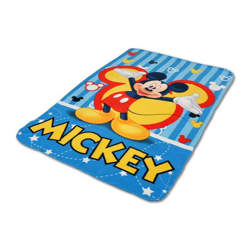 JERRY FABRICS Fleece deka Mickey 2016 polyester 120x150