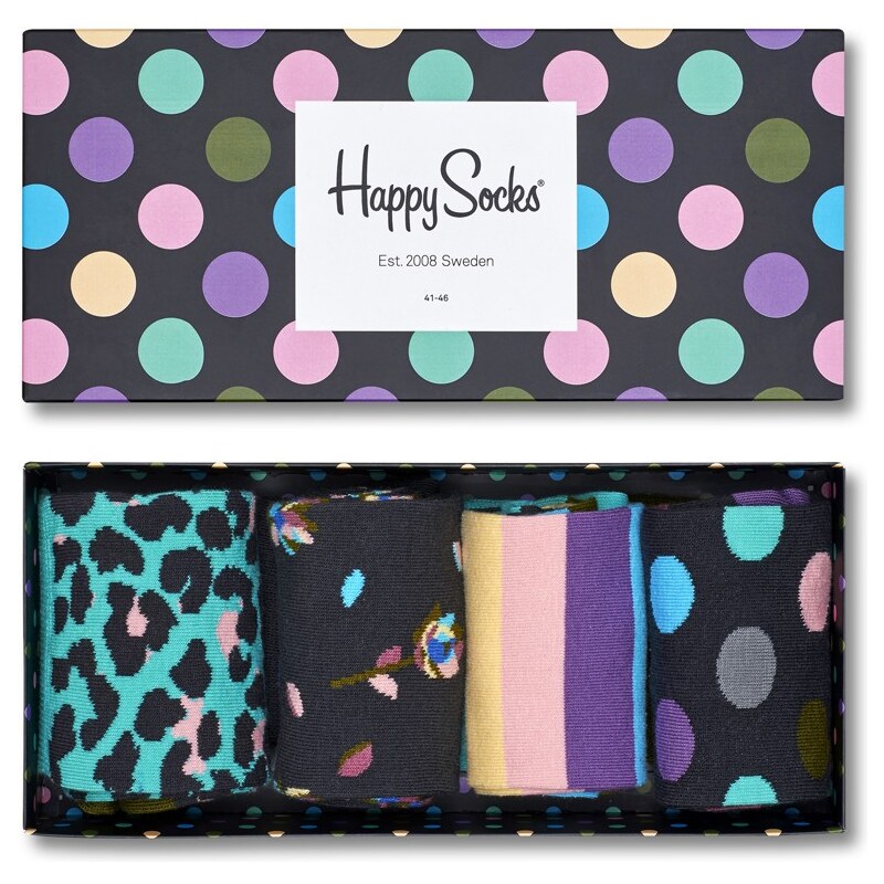 Happy Socks - Ponožky Giftbox (4-pak)