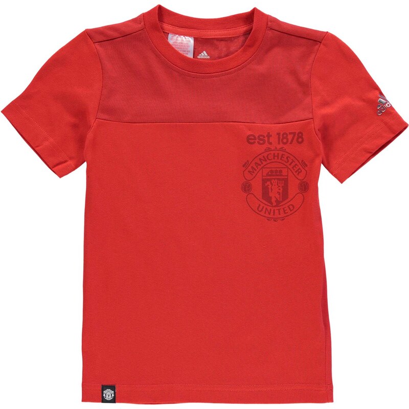 Tričko adidas MUFC dět. červená