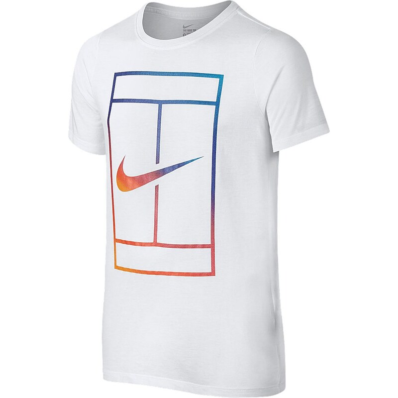 Sportovní tričko Nike Court Irid dět. bílá
