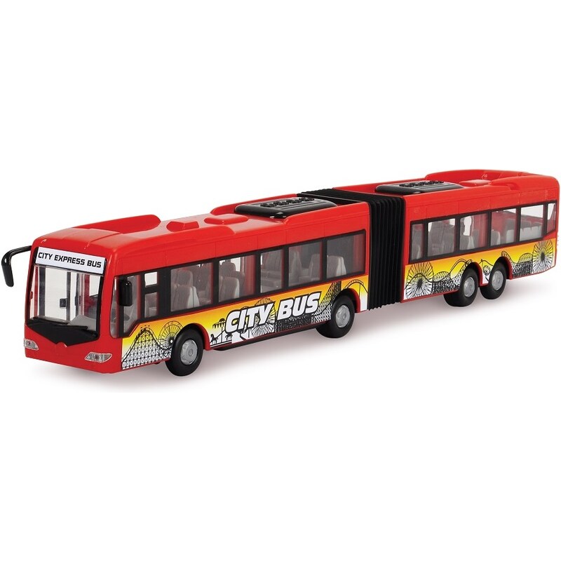 Dickie Autobus City Express - červený