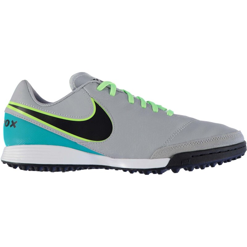 Nike Tiempo Mens Astro Turf Trainers Wolf Grey/Blk