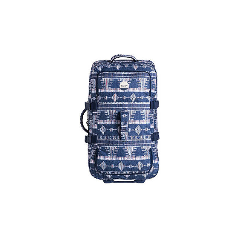Roxy Cestovní taška In The Clouds Akiya Combo Blue Print ERJBL03073-BSQ7