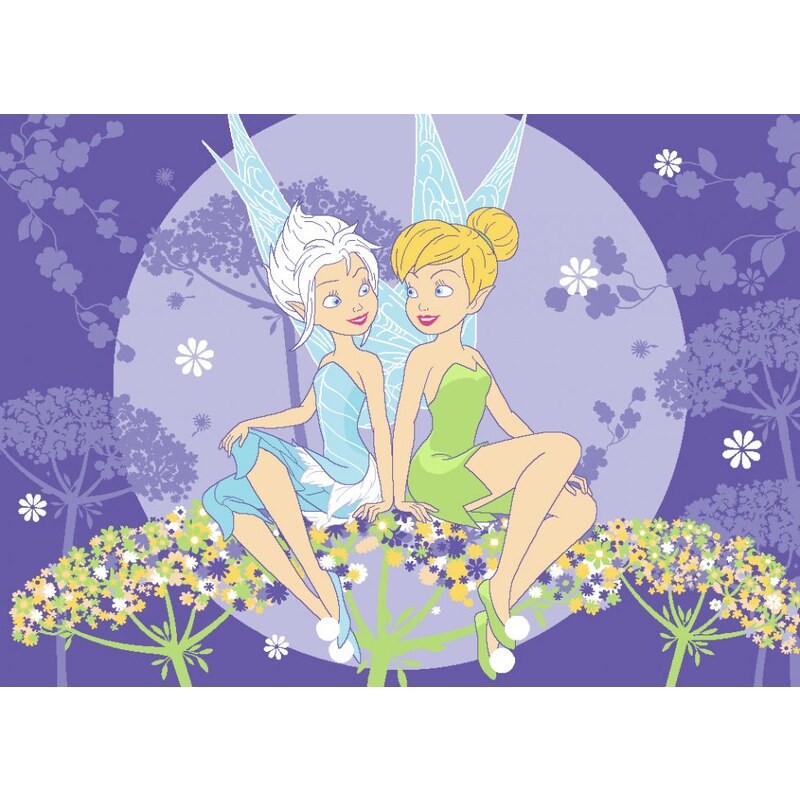 Vopi Dětský koberec Fairy, 133x95 cm - fialový