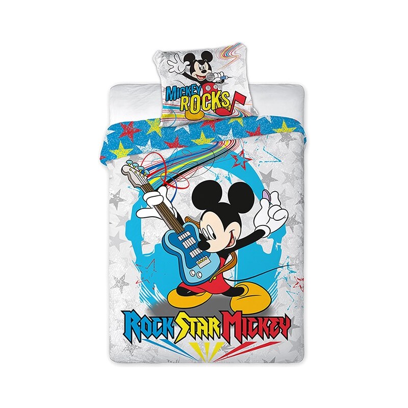 Faro Dětské oboustranné povlečení Mickey Mouse, 160x200 cm - barevné