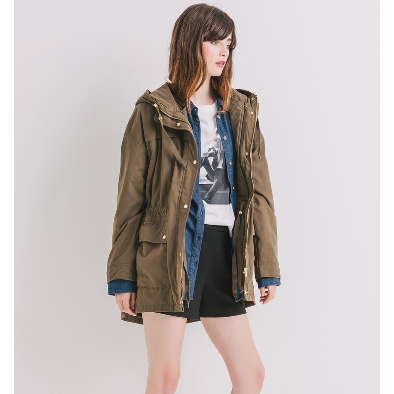 Promod Parka s kapucou