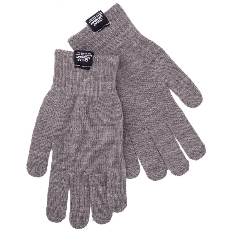 Rukavice Cheap Monday Magic gloves Grey Melange
