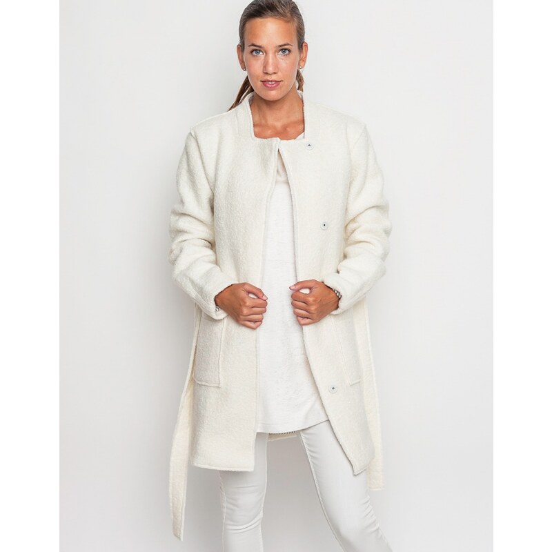 Kabát Ichi Uville Antique White