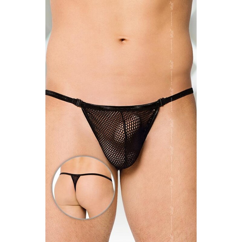 SOFTLINE COLLECTION Pánská tanga 4434 black