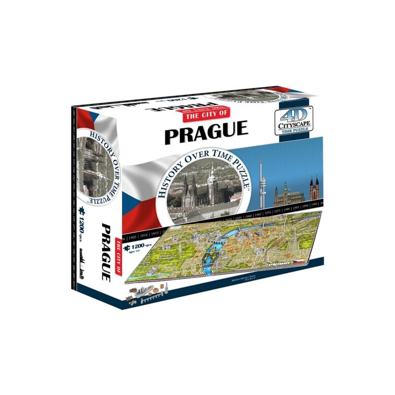 4D CITYSCAPE 4D Puzzle - Praha
