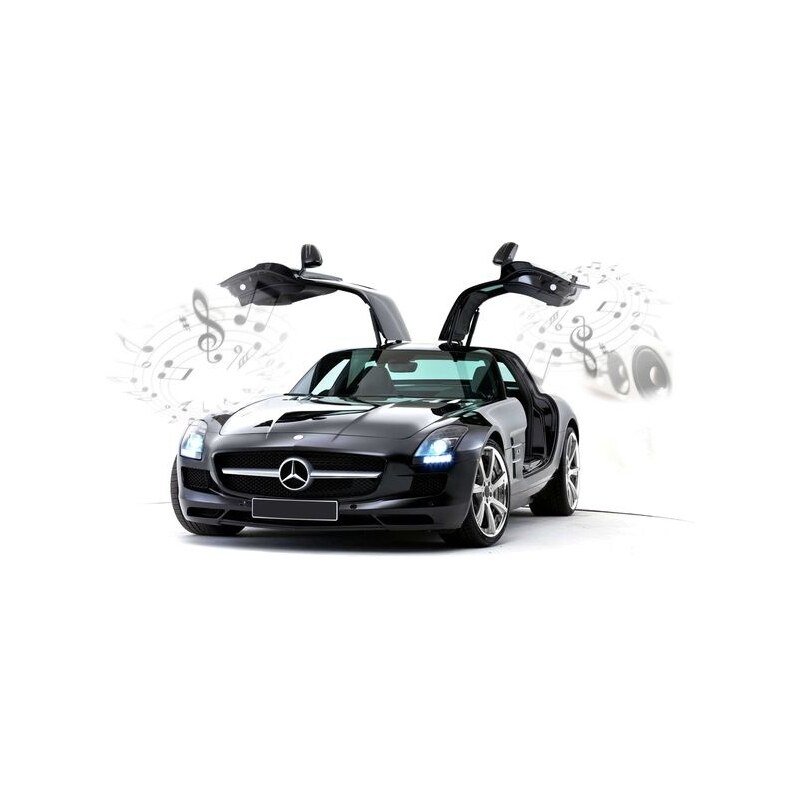 Carrera Auto Mercedes-Benz SLS AMG (iPhone,iPad)