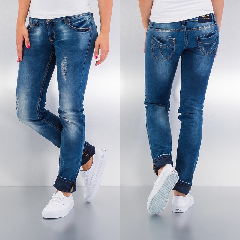 Just Rhyse Lena Skinny Jeans Dark Blue