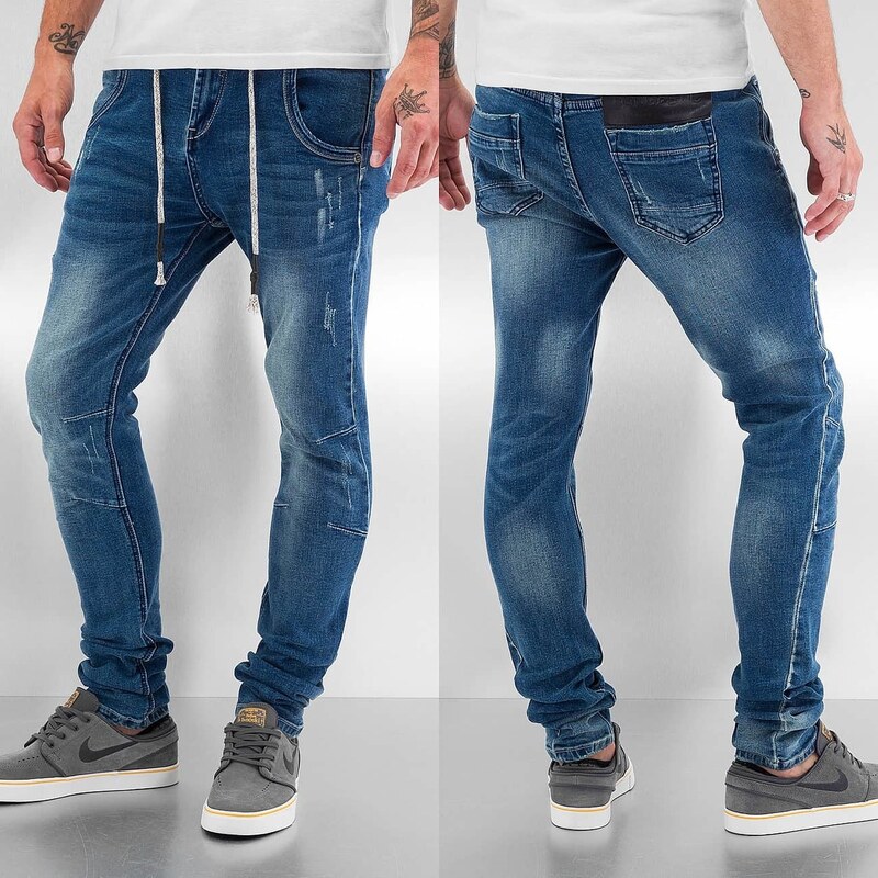 Bangastic Drawstring Anti Fit Jeans Blue