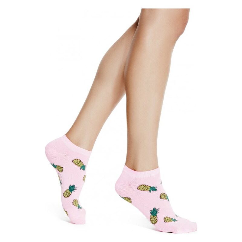 GUESS GUESS Pineapple Ankle Socks - blush multi