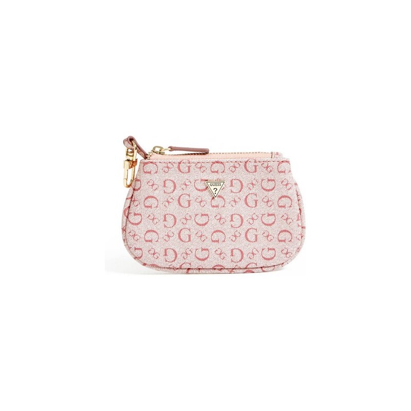 GUESS GUESS Coin Pouch with Keychain - pink multi