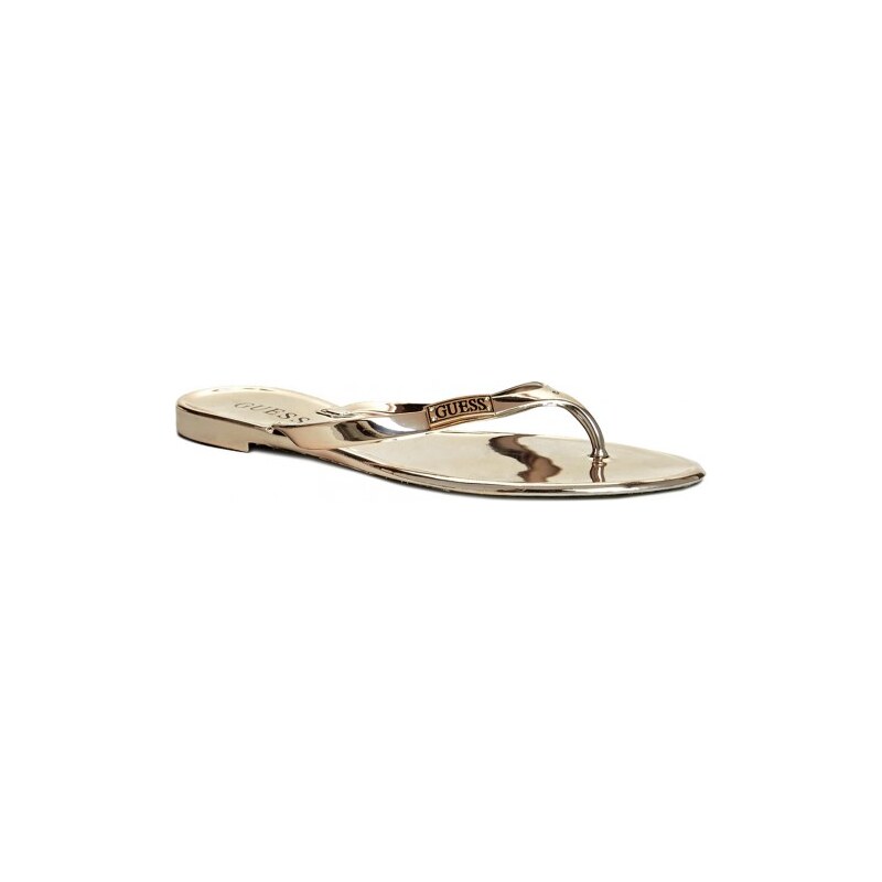 GUESS Kassie Thong Sandals - rose gold
