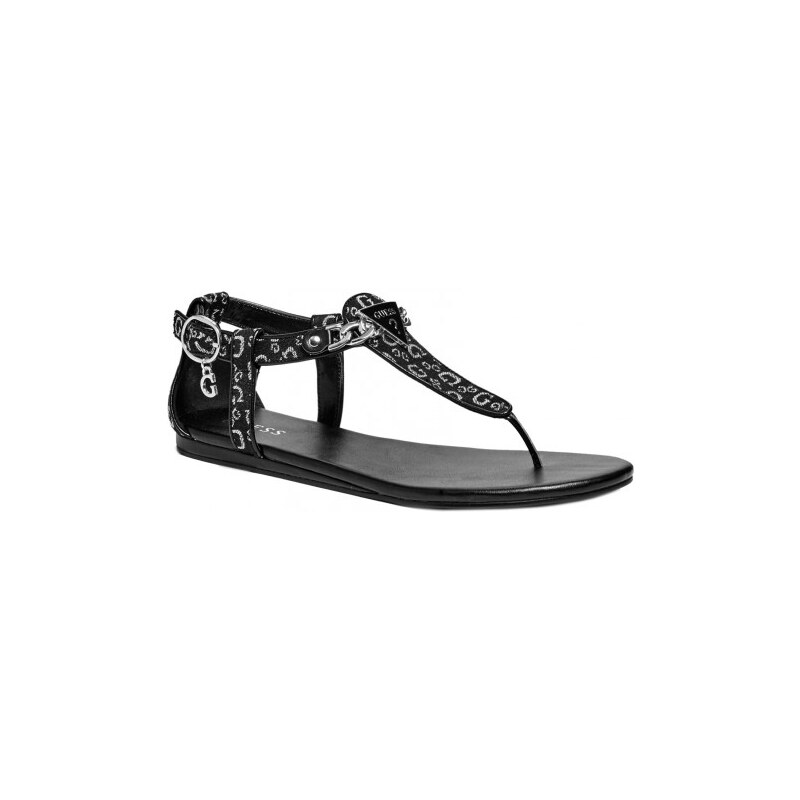 GUESS GUESS Sia T-Strap Sandals - black