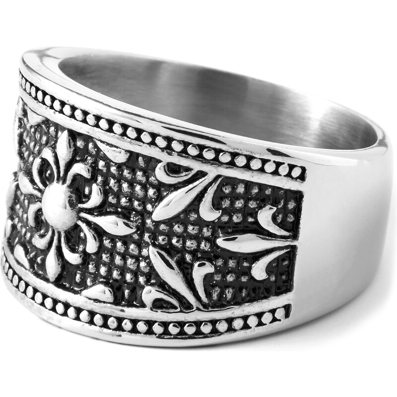 Trendhim Ocelový prsten Fleur-De-Lis R2957