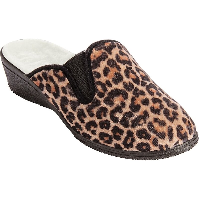 Blancheporte Pantofle s leopardím motivem leopard
