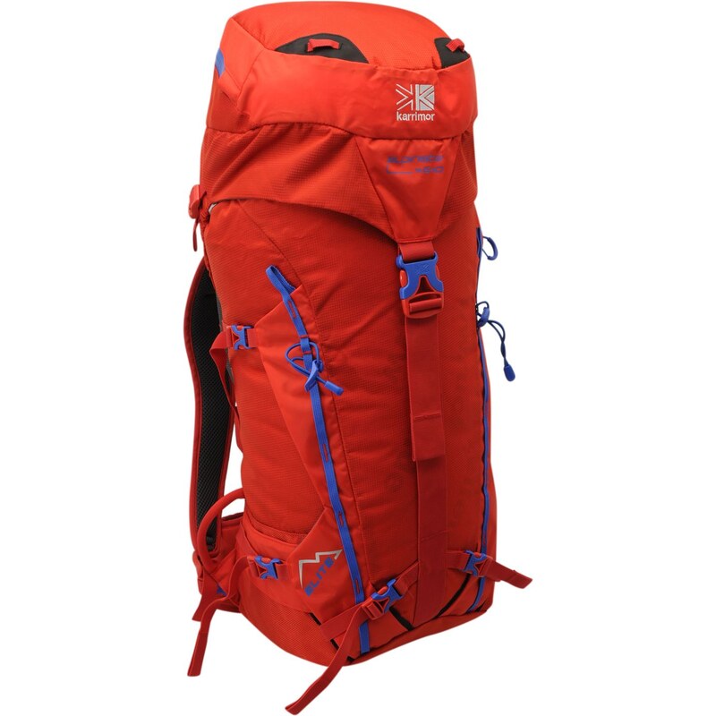 Outdoorový batoh Karrimor Alpiniste 45 Plus 10 červená/černá