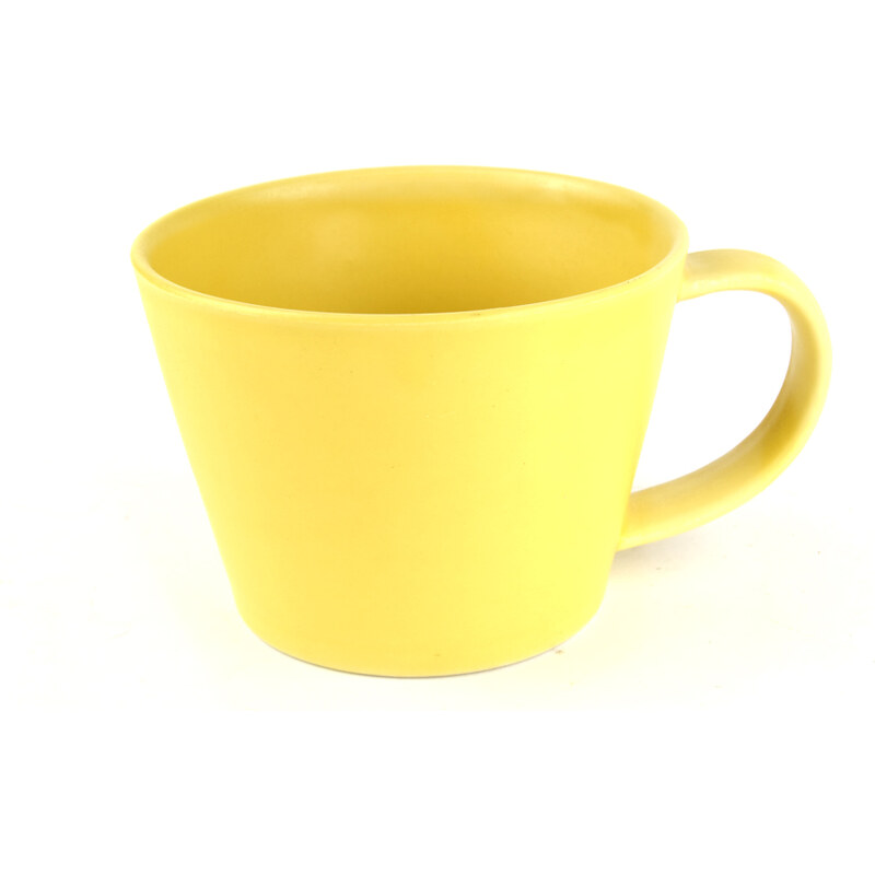MIJ Hrnek na čaj žlutý 250 ml